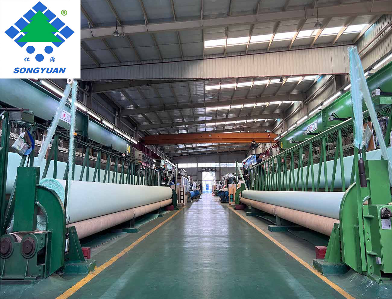 Advanced four-beam loom in China